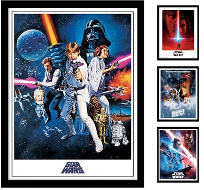 Star Wars FP11220P-PL 30 x 40 cm A New Hope One Sheet Framed Print