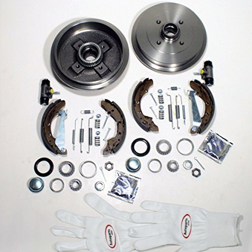 Autoparts-Online Set 60001415 Bremstrommel Bremsen Kit mit ABS hinten