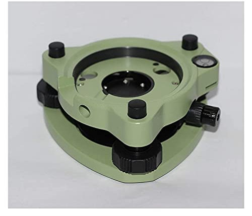 Precision Green Three-jaw Tribrach Con Ajuste De Plomada óptica Para Las Estaciones Totales De Leica Herramienta De Bricolaje Para Ingeniero De Carpintería Constructores De Arquitectos Carpinteros