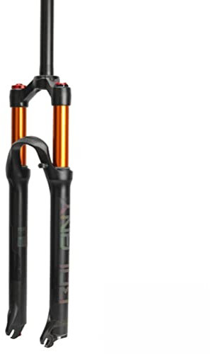 KANGXYSQ 26 27.5 29 Zoll Fahrrad Federgabel Fahrrad Federgabel MTB Fahrradnabe 120Mm Luftgabel Fahrrad Federung Vordergabel Mountainbike Fahrradgabel (Color : Gold, Size : 27.5inch)