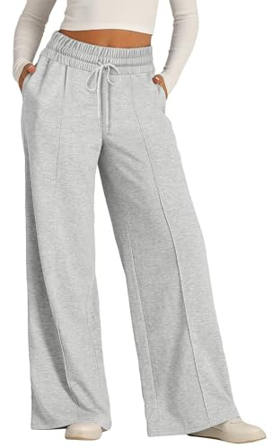 WILLBEST Jogginghose Damen warm große größen Damen Jogginghose extra langes Bein Hosen Winter Stoff Hose y2k Jeans Baggy Baumwolle Yoga Pants