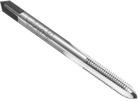 sourcing map Hand Bottom Tap M5 x 0.8 H2 Metric Thread Bottoming Style Threading Taps High Speed Steel HSS6542 Straight Flutes Screw Tapping Tool