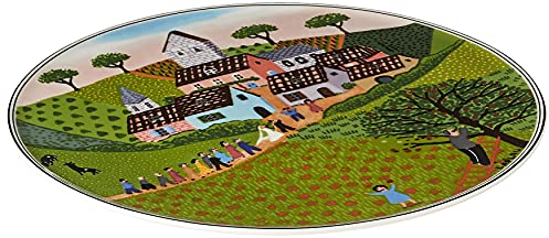 Villeroy & Boch – Design Naif Vassoio per Dolci e Torte Variopinto, Lavabile in Lavastoviglie, Piatto da Portata, Piatto per Torta Porcellana, Piatto Dolce, Piatto Torta Ceramica, Porcellana Premium