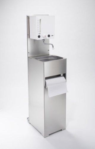 Stöckel Mobiles Warmwasser - Handwaschbecken Verkaufswagen und Marktstände