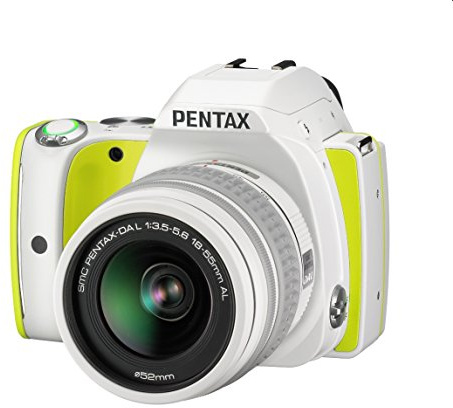 Pentax K-S1 SLR-Digitalkamera (20 Megapixel, 7,6 cm (3 Zoll) TFT Farb-LCD-Display, ultrakompaktes Gehäuse, Anti-Moiré-Funktion, Full-HD-Video, Wi-Fi, HDMI) Kit inkl. DAL 18-55 Objektiv lime pie