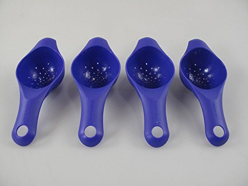 TUPPERWARE Backen Sieb klein (4) lila/blau Teesieb Küche Backen Küchenhelfer