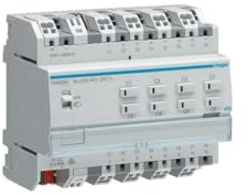 Hager Módulo 8 salidas, 16A cargas capacitivas, Easy