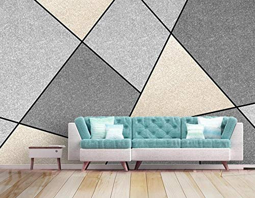Papel Pintado Pared 250x175cm Mural Infantil Fotomurales 3D Papel Tapiz Decorativos Piedra Arenisca Geométrica