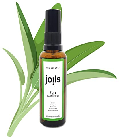 JOILS Raumspray SYLT, naturrein, 50ml, ätherisches Spray für Zuhause und Büro