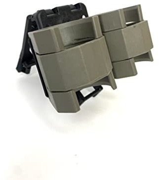 S&W Revolver Doppeltspeeedloader Halter Speedloader in K- L- Größe Doppelthalter mit X-Change Schnell Wechsel System oder Multi Lok Gürtel Schlaufe