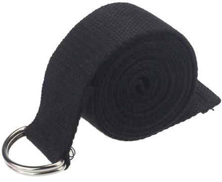 Cinturón elástico de algodón para yoga, pilates, gimnasio, entrenamiento físico, banda de resistencia