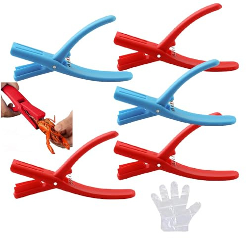 Crawfish Peeler Tool, Crawfish Tail Peeler, 2024 Best Crayfish Shucker, Shrimp Peeler Crawfish Sheller for Household Easily Remove (5 pc)