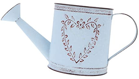 KITANDOVE Jarrón De Hierro Regadera para Jardinería Maceta De Diseño Europeo Decoración