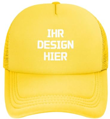 Tingwei personalisiert Cap personalisierte Basecap personalisierte Baseballkappe personalisiertes Cap mit Foto/Logo/Text Cap selbst gestalten Trucker-Caps für Männer & Frauen in großen Mengen