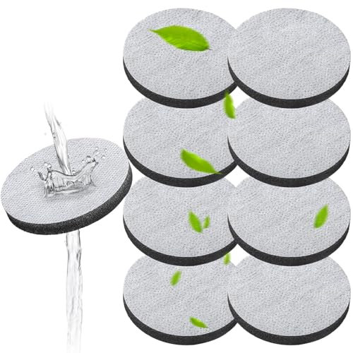 SHYSBV 9 Pack Water Bottle Filter Discs, Micro Disc Water Filter Discs Filter Water Bottle for Brita Fill and Go Water Filter Bottles Carafes Reduce Organic Impurities to Improve Taste