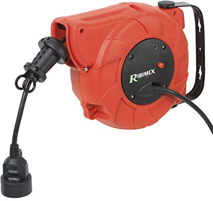 RIBIMEX PRDAE10 Avvolgicavo Elettrico Automatico 9 m