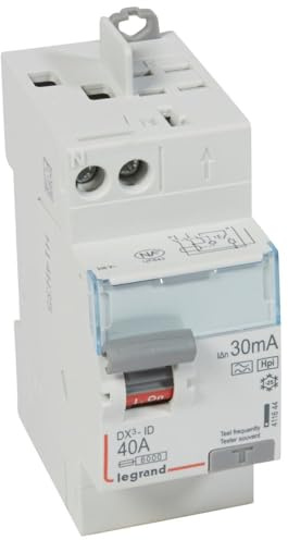 Interrupteur différentiel 2P 230V~ 40A type F 30mA - 2 modules