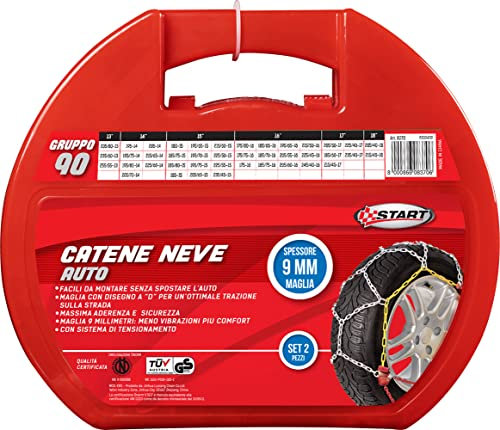 CATENE NEVE START 9 MM-GR.90