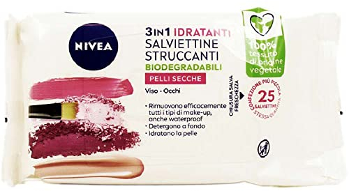 6 Pieces NIVEA VISAGE Wipes Make-up remover Delicate Skins dry and sensitive
