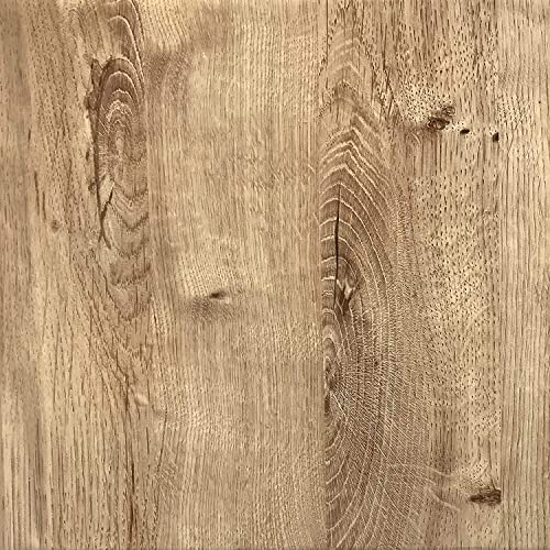 [12,14€/m²] Klebefolie für Möbel Küche Tür & Deko I Selbstklebende Folie inkl. Filzrakel zur Verarbeitung I 3D Fototapete in rustikaler Eiche Holzoptik [210 x 90cm I Exaktes Türmaß]