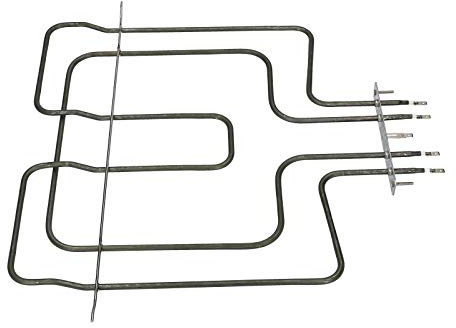 Calefacción superior Parrilla Calefacción 900W 1600W 230V Horno Cocina para hidromasaje Bauknecht Ignis 481225998466 Indesit