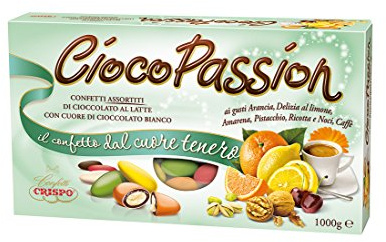 Crispo Confetti Cioco Passion Gusti - Colori Assortiti - 1 kg