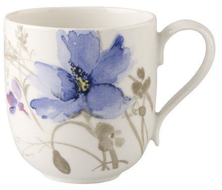 Villeroy & Boch Henkelbecher 0,35ltr. MARIEFLEUR GRIS BASIC 6 (6 Stück)
