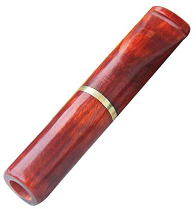 Abbraccio Tutto Ebano Naturale portafiltro Legno di Sigaretta Ricarica boccaglio 9 Millimetri Carbone Attivo Filtro di Ghiaia for Diametro 8mm / 5mm Sigaretta Disciplinato (Color : 1)