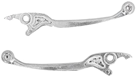 Yctze Leva del Freno Coppia di Leve Freno Moto Leve Scooter 0,33 Pollici Foro di Montaggio in Lega di Alluminio Accessorio di Ricambio per Scooter GY6 50 125 150