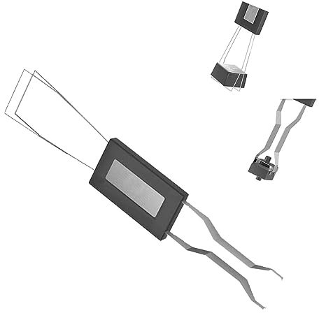 OHAOLYLE 2 in 1 Keyboard Puller Stainless Steel Keycap Remover Tool Professional Key Axis Removal for Mechanical Keyboard Removing