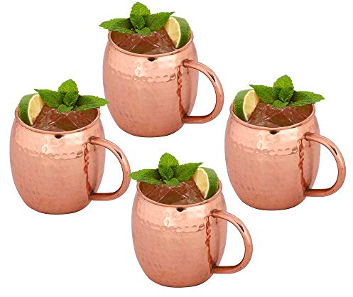 Devyom Moscow Mule Kupferbecher, 475 ml, gehämmert