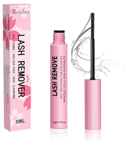 Rofitbest Ögonfransborttagare Gel Rosa 5g För Kluster Fransar Lim Borttagare