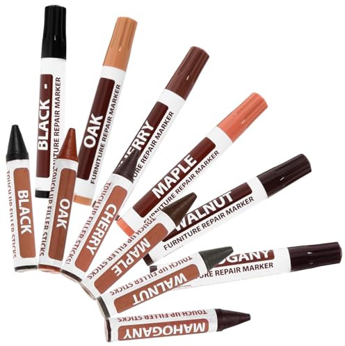 DECHOUS Multi-function Paint Pens for Wood Scratch Repair Furniture Touch up Pens Quick Drying for Easy Scratch Removal