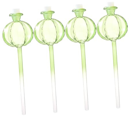 POPETPOP Globes d'Arrosage Automatique pour Plantes Système d'Arrosage 4Pcs Distributeur d'eau en Arrosage Intérieur pour Fleurs et Cactus Décoration Pratique