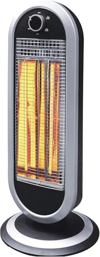 STUFA STUFETTA AL CARBONIO 450/900W 2 LIVELLI DI POTENZA 2 ELEMENTI OSCILLANTE