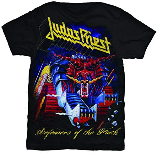 Judas Priest Men's Defender of Faith Short Sleeve T-Shirt