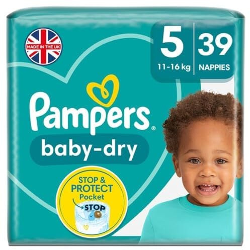 Pampers 81657566 baby-Dry Pants blöja, vit