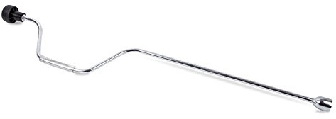ProPlus Handkurbel für Kurbelstützen 19mm Sechskant 840mm für Wohnwagen und Anhänger, Silber, Stahl