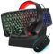 Amstrad Pack Pro Gamer Warriors 5 pièces: Clavier, Souris & Tapis, Casque & Adaptateur. Retro-éclairage RVB. AZERTY & USB