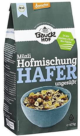 Bauckhof - Hafer Müzli Hofmischung Demeter - 0,425 kg - 8er Pack