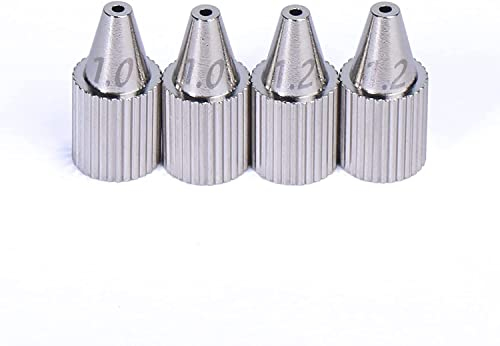 YIHUA 4 Pcs Desoldering nozzles set (2 pcs 1.0mm, 2pcs 1.2mm) for YIHUA 929D-V desoldering iron only