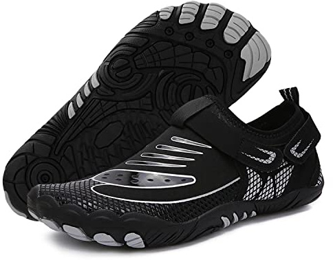 Chaussures de Courir Plage Plongée Chaussures Surf Rock, Chaussures Snorkeling, Chaussures Pieds Nus, Pantoufles, Chaussures de Yoga pour Hommes et Femmes, Neopre éponge Sole Chaussures de Plage