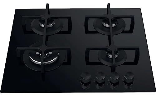 Piano Cottura 4 Fuochi a Gas 60 cm colore Nero