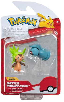 Pokémon Battle Figure CHESPIN Y BELDUM