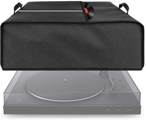 Kingshion - Turntable Protective Case, Compatible with SL-Q300/SL-B250/SL-B260/SL-BD20/SL-BD27/SL-BD35/SLD-20/SL-PC11/SL1200/SL1210 Pioneer PLX 1000-Dark Blue
