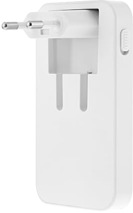 T'nB - Chargeur Secteur GaN 65W, Charge Rapide Power Delivery 3 Ports | Blanc 2 USB-C 1 USB-A Prise Pliable Compatible Smartphone Tablette Ordinateur Portable Format Compact