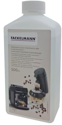 Fackelmann 128250 Détartrant pour cafetière, Entretien machine à café, détartrant machine, Liquide 500 ml, Liquide - 17x7.5x5.5cm