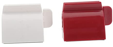 VALICLUD 2pcs Automatic Toothpaste Dispenser Rolling Tube Squeezer for Bathroom Accessories Effortless Toothpaste Dispensing