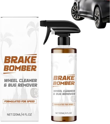 Spray limpiador potente para ruedas y neumáticos, limpiador multiusos de alta resistencia para ruedas de coche, apto para todos los modelos.