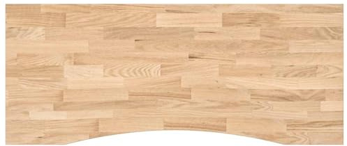 Homgoday Massive Eichenholz-Schreibtischplatte 120x60cm, robust & vielseitig nutzbar Model4009014